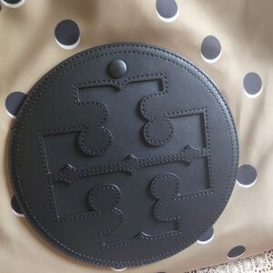 Tory Burch Tan and Black Tote